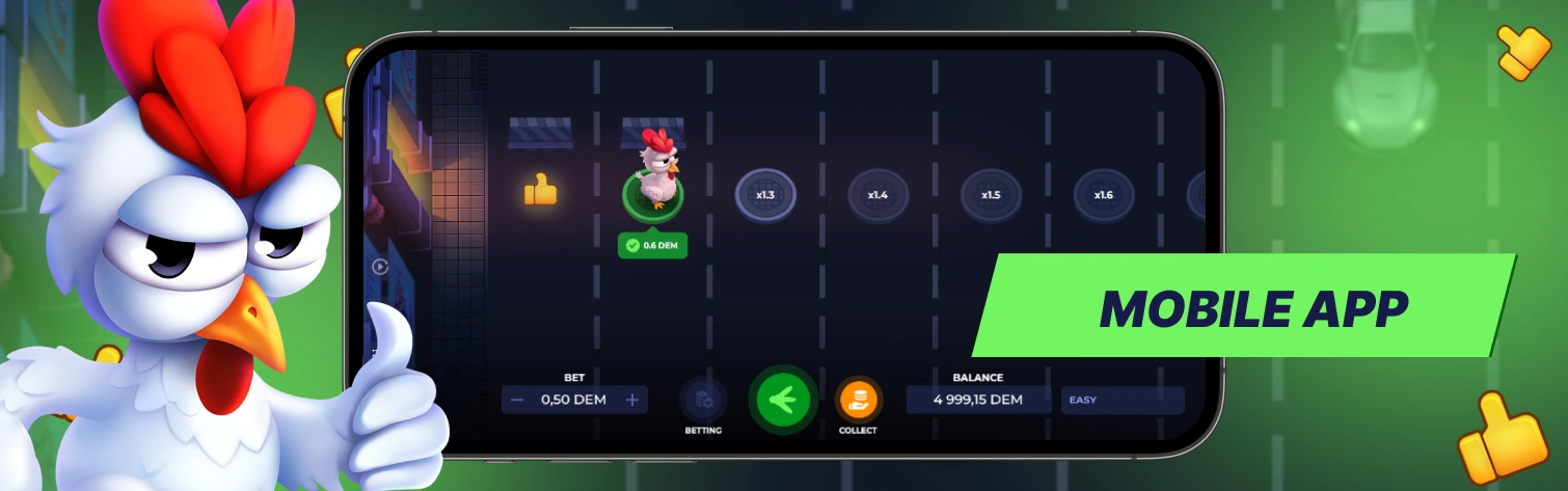 Uncrossable Rush Game Mobile APp.