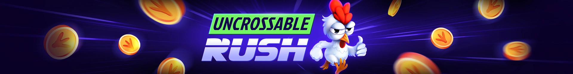 Uncrossable Rush Ultra wide Banner.