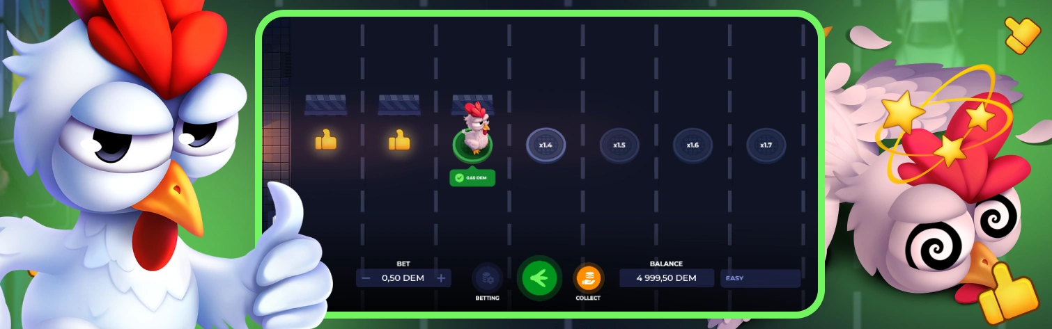Uncrossable rush gameplay image.