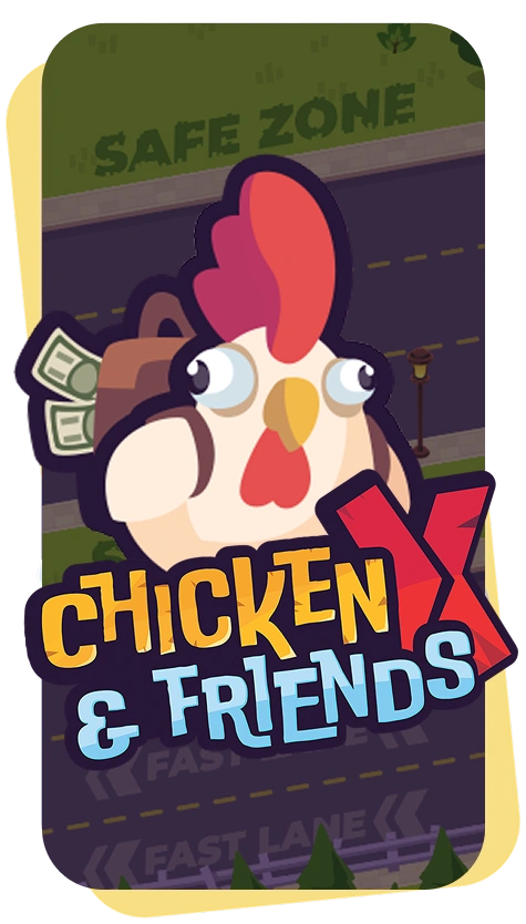 Chicken X & Friends Main Logo.