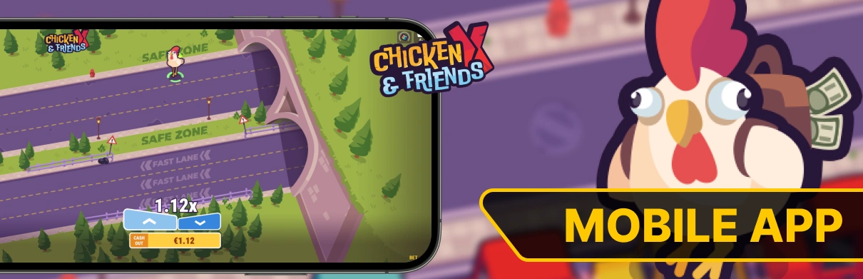 صورة تطبيق Chicken X & Friends للهواتف المحمولة.